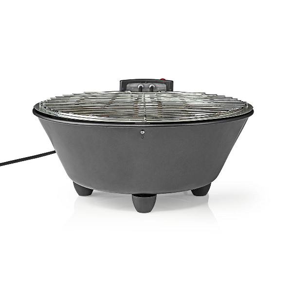 Elektrische BBQ Nedis Ø 30 cm (Zwart, Tafelbarbecue) Nedis